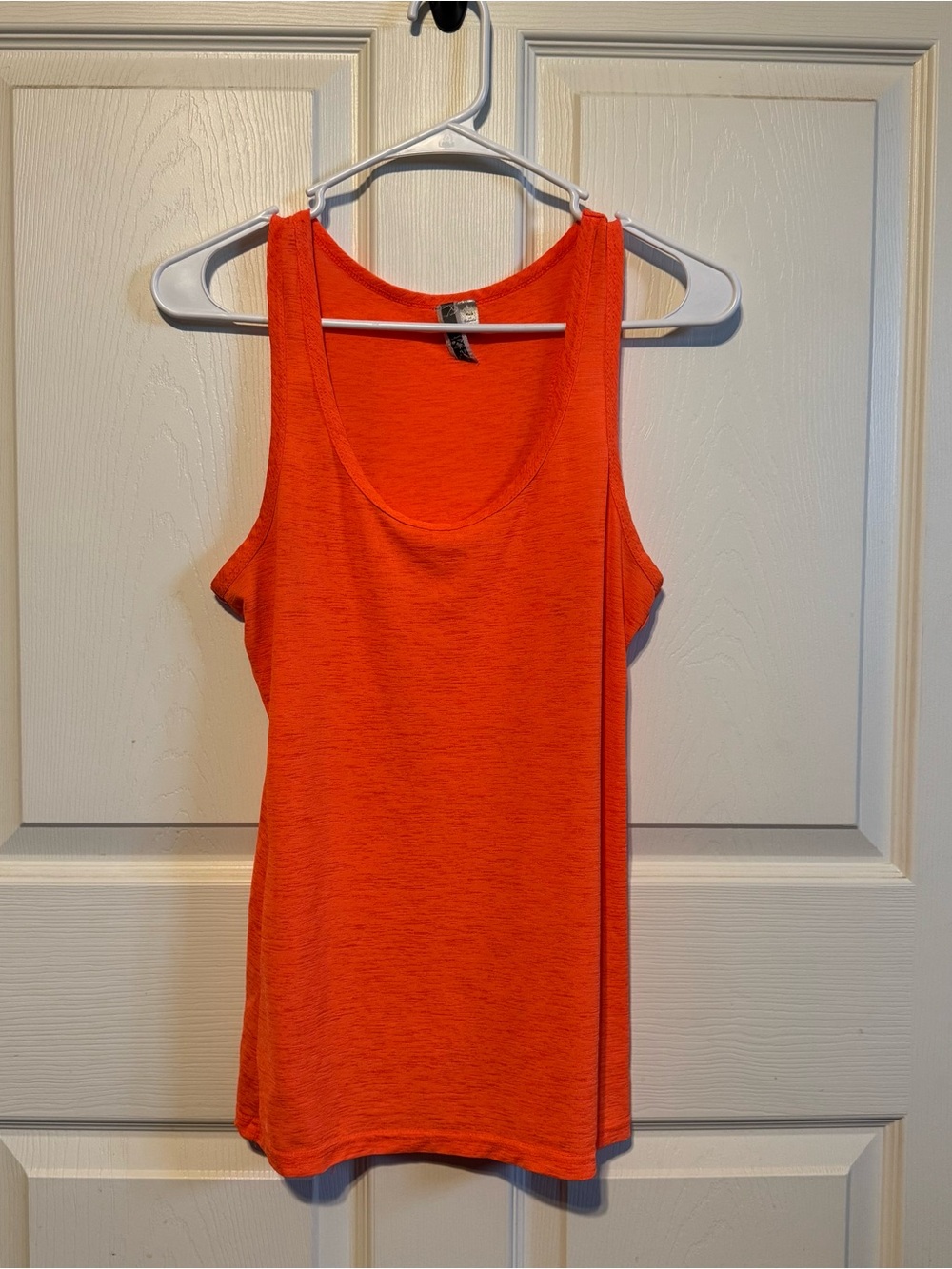 BKE Bright Orange Scoop Neck Tank